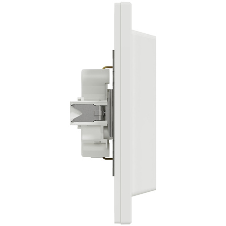 Doppel-SCHUKO-Steckdose 2x 2P+E mit SCHNEIDER ASFORA-Rahmen