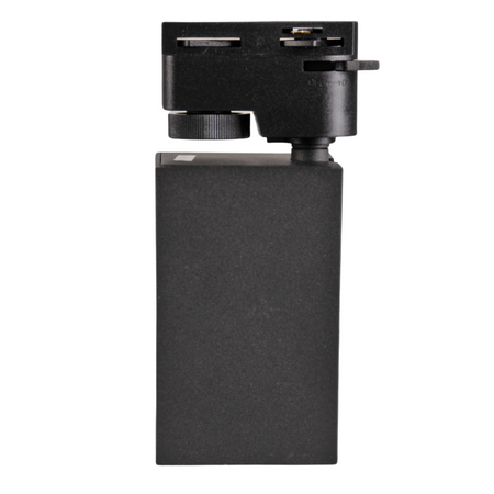 GU10 Schwarz+Gold Stromschienenleuchte für Tragschienen Square POLUX