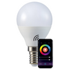 E14 G45 LED Lampen 5,5 W 470 lm 2700 K-6500 K RGB 150° GOLDLUX (Polux) Smart WiFi TUYA