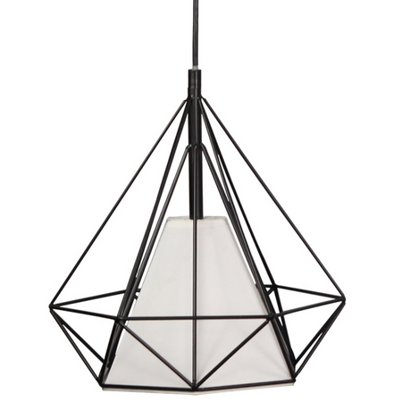 HIRA 3xE27 Hängelampe Geometrisch Dreidimensionale Leuchte P314574 GOLDLUX (Polux) Metall