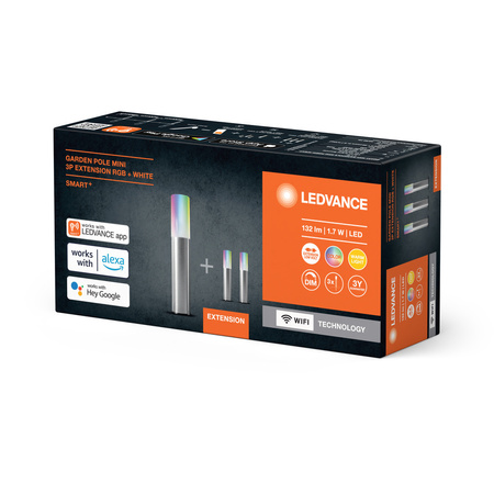 LED-Beleuchtungsmasten RGB+W 1,9W SMART+ WiFi Garden 3 POLE Mini LEDVANCE - Erweiterung
