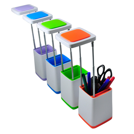 LED Schreibtischlampe HELSINKI 4,2W 190lm 3000K lila GOLDLUX (Polux)