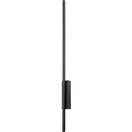 LED-Wandleuchte LUNA BLACK Metall 90cm moderner Stil IP54