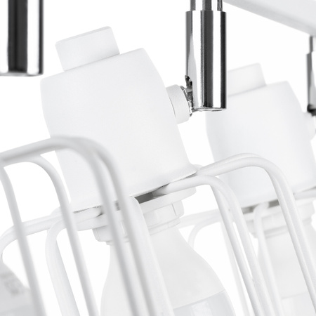 BELUCI 3 3xE14 Weiß Modern SOLLUX Deckenleuchte