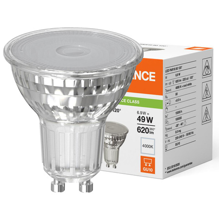 LED Lampen PAR16 GU10 6.9W = 49W 620lm 4000K Neutralweiß 120° LEDVANCE