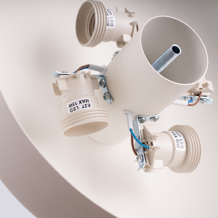 LED Plafond Deckenleuchte 4x E27 Beige OMIQ Crimson SL.1679 Sollux