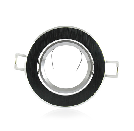 BEWEGLICHE Deckenleuchte EAST OPAL GOLDLUX (Polux) ALU BLACK