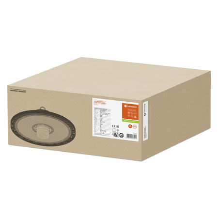 LED-Industrieleuchte 147W 22000lm 4000K Neutral mit Dämmerungssensor Schwarz IP65 IK08 High Bay Gen 4 Ledvance