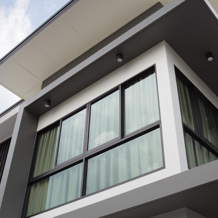 Hermetisch montierte Deckenleuchte für den Außenbereich schwarz LED GU10 OCHIO IP54 GOLDLUX (Polux)