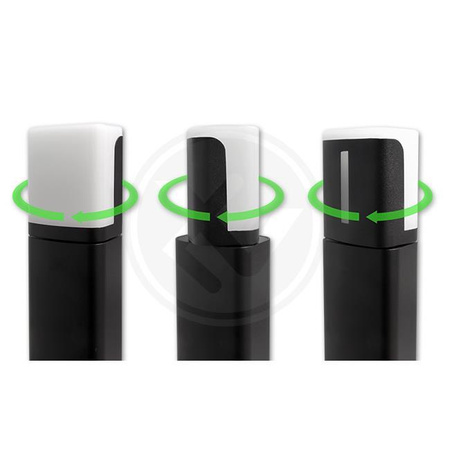 LED-Gartenleuchte stehend POST 60cm Bodenleuchte 7,5W Veroni