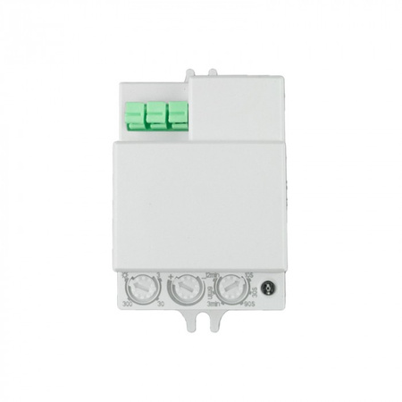 Mikrowellen-Bewegungs- und Dämmerungssensor Weiß 15m 360° CM Ecolight