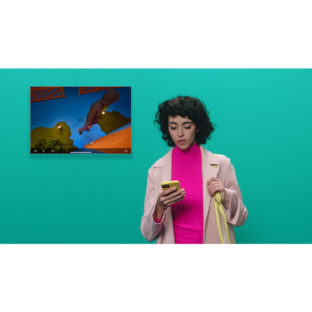 LED-Wandleuchte für draußen mit Kamera 37,5cm RGB SMART WiFi WiZ