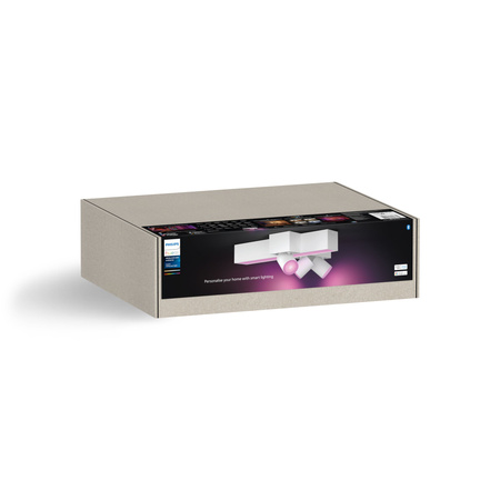 LED-Reflektor-Deckenleuchte 37.6W 2960lm IP20 Weiß und Farbe Ambiance RGB + TW Weiß Smart SMART Zigbee Bluetooth Centris Philips HUE