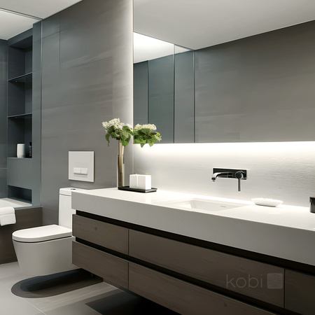 LED-Streifen für den Außenbereich 5W 475lm 4000K Neutral 1600LED 12V 5m IP65 CRI90 Tramo Premium Kobi