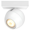 Spot Buckram LED-Wandleuchte Weiß 5W CCT PHILIPS HUE Bluetooth + Dimmschalter