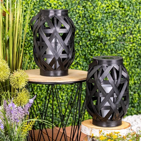 LED Solar Laterne Laterne Flamme