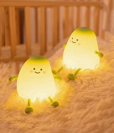 LED Kindertisch Schreibtisch Nachtlicht 1W 15lm 3000K Warm 360° Grün Mango Masterled