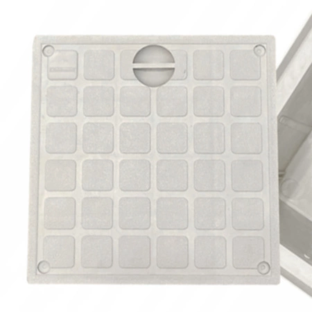 Bodenkontroll- und Messschacht für Blitzschutz R.8170 198x198x200mm Kleiner PAWBOL