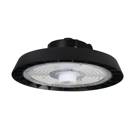 High-Bay LED dimmbare Industrieleuchte 150W 25500lm 4000K Neutral 90° IP65 IK08 Rund Grau HB KANLUX