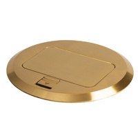 BIURO+ Bodendose rund Messing KANLUX