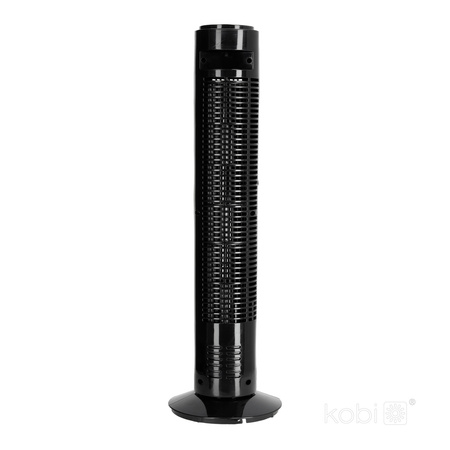 Säulenventilator Rohrluftumwälzer Standventilator Weiß 45W