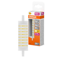 LED Leuchtmittel R7s 118mm 16W = 125W 2000lm 2700K Warm 300° OSRAM STAR Dimmbar