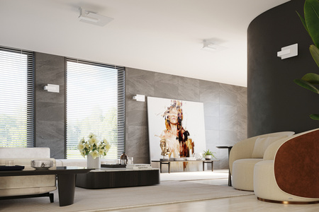 LED LAPPO E14 Wandleuchte Weiß SOLLUX