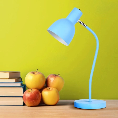 Schreibtischlampe Tisch E27 Blau Mimi Sanico Goldlux