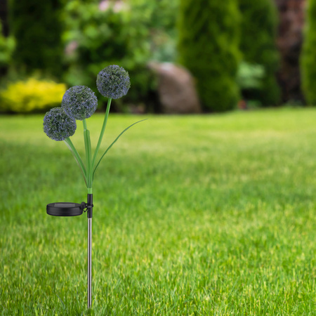 Solar LED Dekorative Licht Knoblauch Garten Blume angetrieben