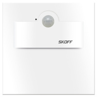 LED-Treppenleuchte 1W 3000K 10V DC IP20 Mattweiß TANGO SHORT mit Skoff-Bewegungssensor
