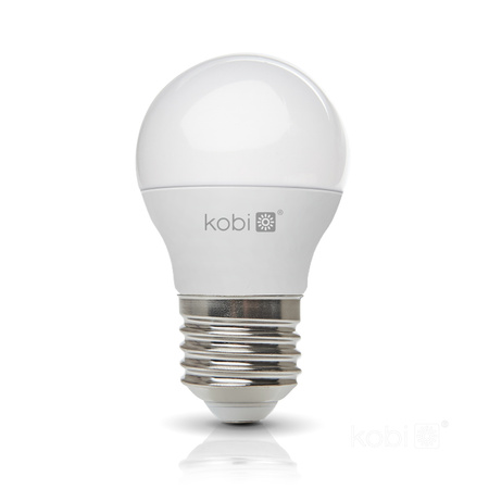 LED-Lampe E27 Ball 6W 470lm 3000K Warm 200° Kobi