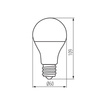 LED Lampen RAPID MAXX E27 9.5W 1050lm 3000K Warm KANLUX
