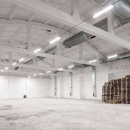 G13 IP65 Grau Hermetische LED-Leuchtstofflampe Kobi