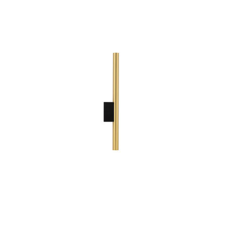 LASER WALL 8308 Nowodvorski Schwarz-Gold 2xG9Wandleuchte Langgestreckte minimalistische Wandleuchte