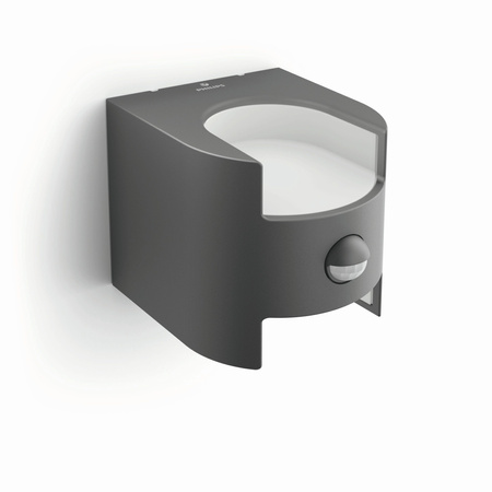 LED-Gartenlampe GRASS IR myGarden Elevation Wandleuchte 4,5W 2700K IP44 Up-Down mit Bewegungssensor Anthrazit PHILIPS