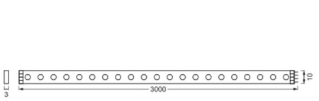LED-Streifen 12.5W RGB Audio Tv Pilot 3M Flex Audio Ledvance