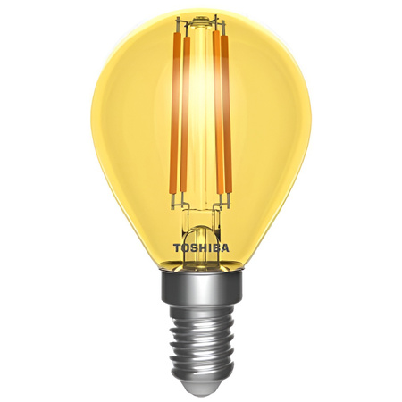 LED-Glühbirne E14 G45 4.5W Warm Filament TOSHIBA