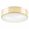Plafond LED-Deckenleuchte DANTE 2xE27 Weiß Gold Metall LD.PD-6.15 Lamkur