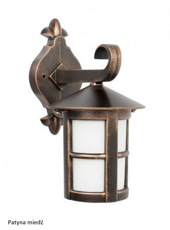 Außengarten-Fassadenleuchte LED-WANDLAMPE CORDOBA K 3012/1/T E27 Su-Ma