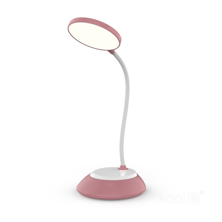 Schreibtischlampe LED 5W Kabellos Dimmbar CCT DIM Rosa Kobi
