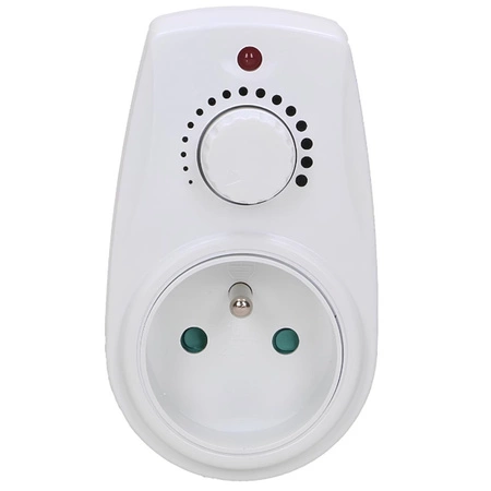 Dimmer mit Netzsteckdose und Erdung 280W Leistungsregler OR-AE-13114 ORNO