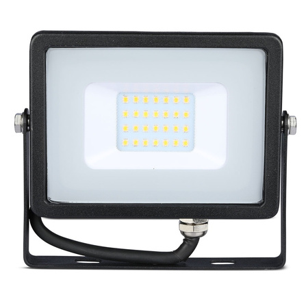 LED Fluter 20W 1600lm 3000K IP65 Schwarz Samsung Chip VT-20-B V-TAC