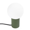 Tischlampe G9 Rund Olive Modern Matt Halo Sollux