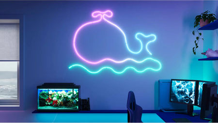 NEON LED Streifen 45W RGBIC 10m Smart SMART WiFi Bluetooth Anwendung WiZ