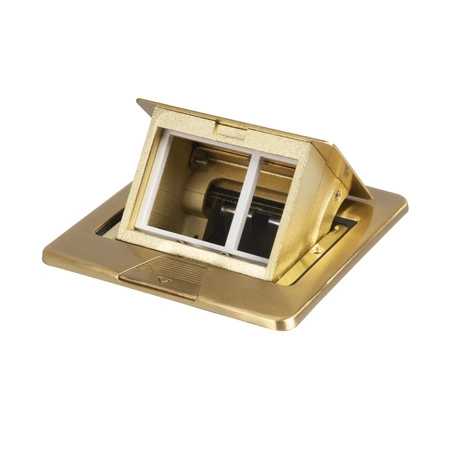 BIURO+ Bodenbox 12x12cm Messing KANLUX