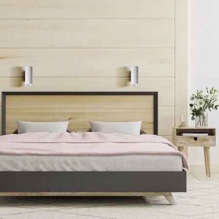 Wandleuchte Außenfassade GU10 Weiß IP44 TURYN Sanico Goldlux