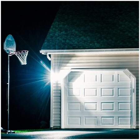 LED-Außenstrahler Garten 50W 6500lm 4000K Neutral 120° IP65 IK06 Schwarz Seul Kobi