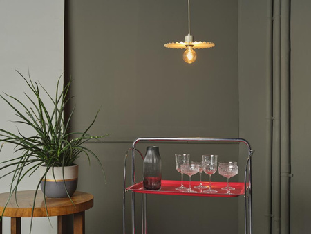 Dekorative E27 Hängende Deckenlampe Beige Dekor Ledvance