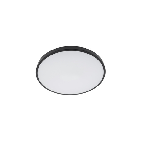 LED-Aufbau-Badezimmer-Deckenleuchte AGNES ROUND 8183 22W 4000K IP44 Schwarz Nowodvorski