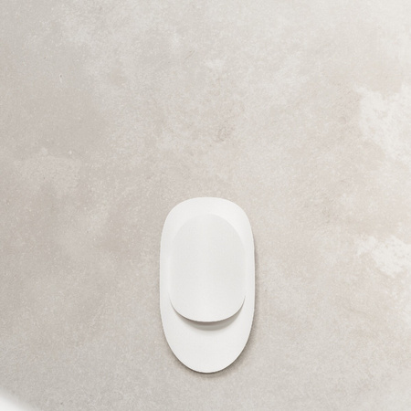 LED TEAR G9Wandleuchte Top Oval Weiß SOLLUX